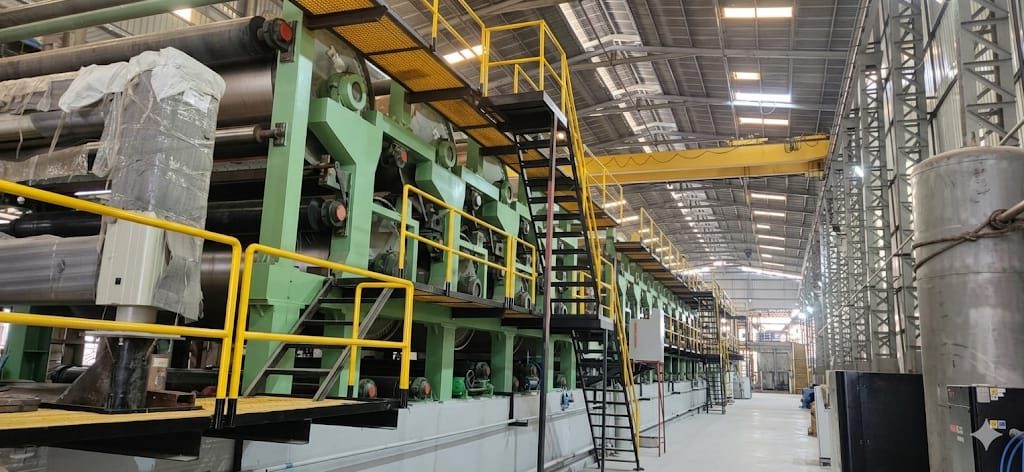 Rajshree 100 TPD kraft paper plant installed in Saudi Arabia (2023)